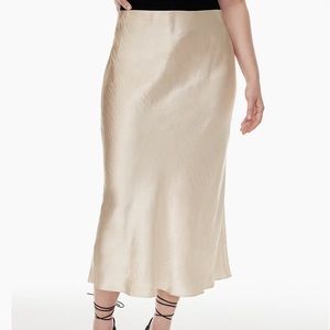 Aritzia Maxi Slip Skirt